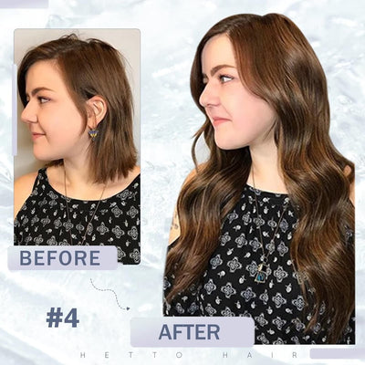 Hetto Extensions Microring Echthaar Dunkelbraun Microring Echthaar Extensions Remy Microring Echthaa