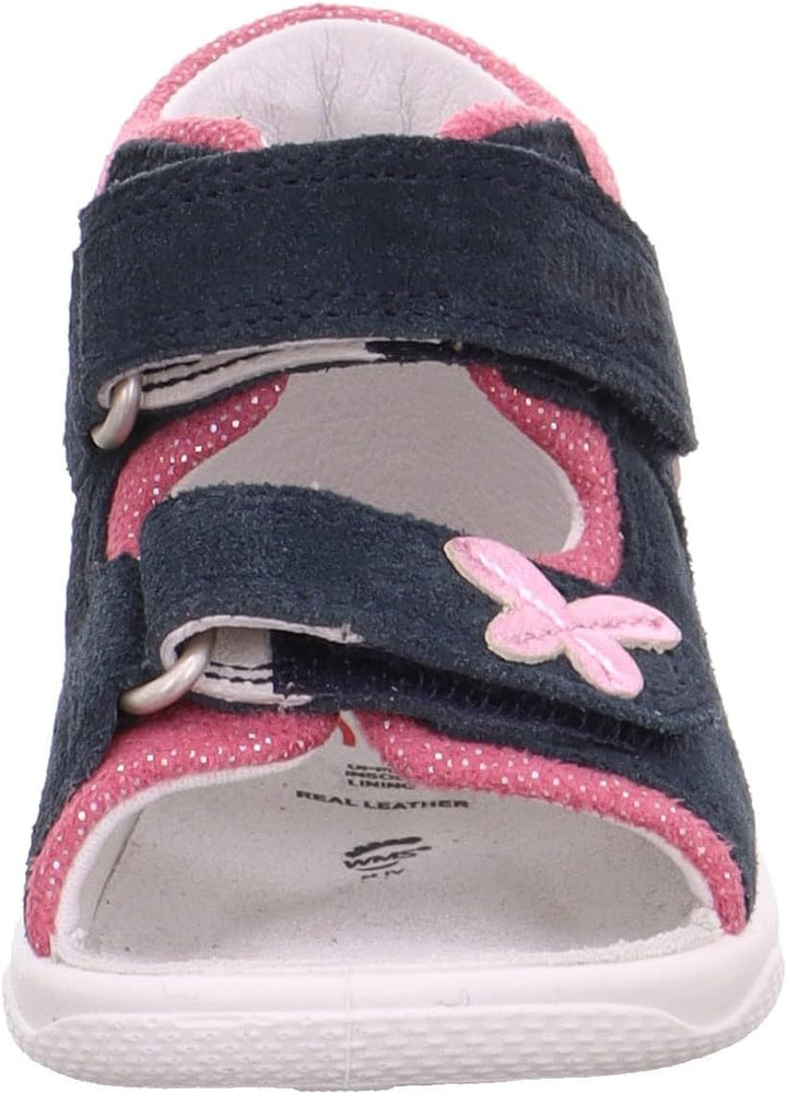 Superfit Mädchen Polly Sandale 18 EU Blau 8000, 18 EU Blau 8000