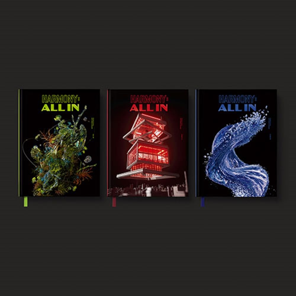 P1Harmony - HARMONY : ALL IN (6th Mini Album) CD+Folded Poster (Random ver. / CD Only, No Poster), R