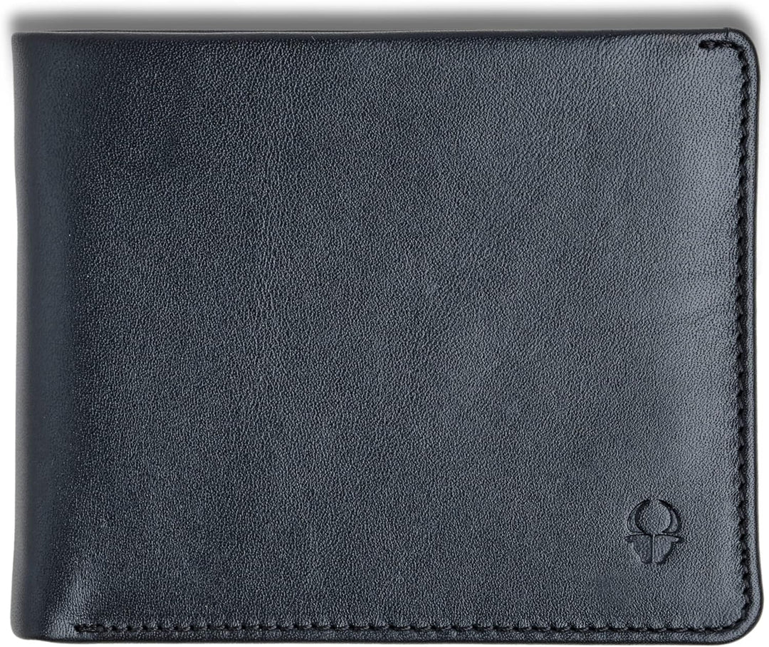 DONBOLSO Schlanke Verona Geldbörse mit Geldklammer- Geldbörse Männer Leder RFID Blocker Kartenetui -