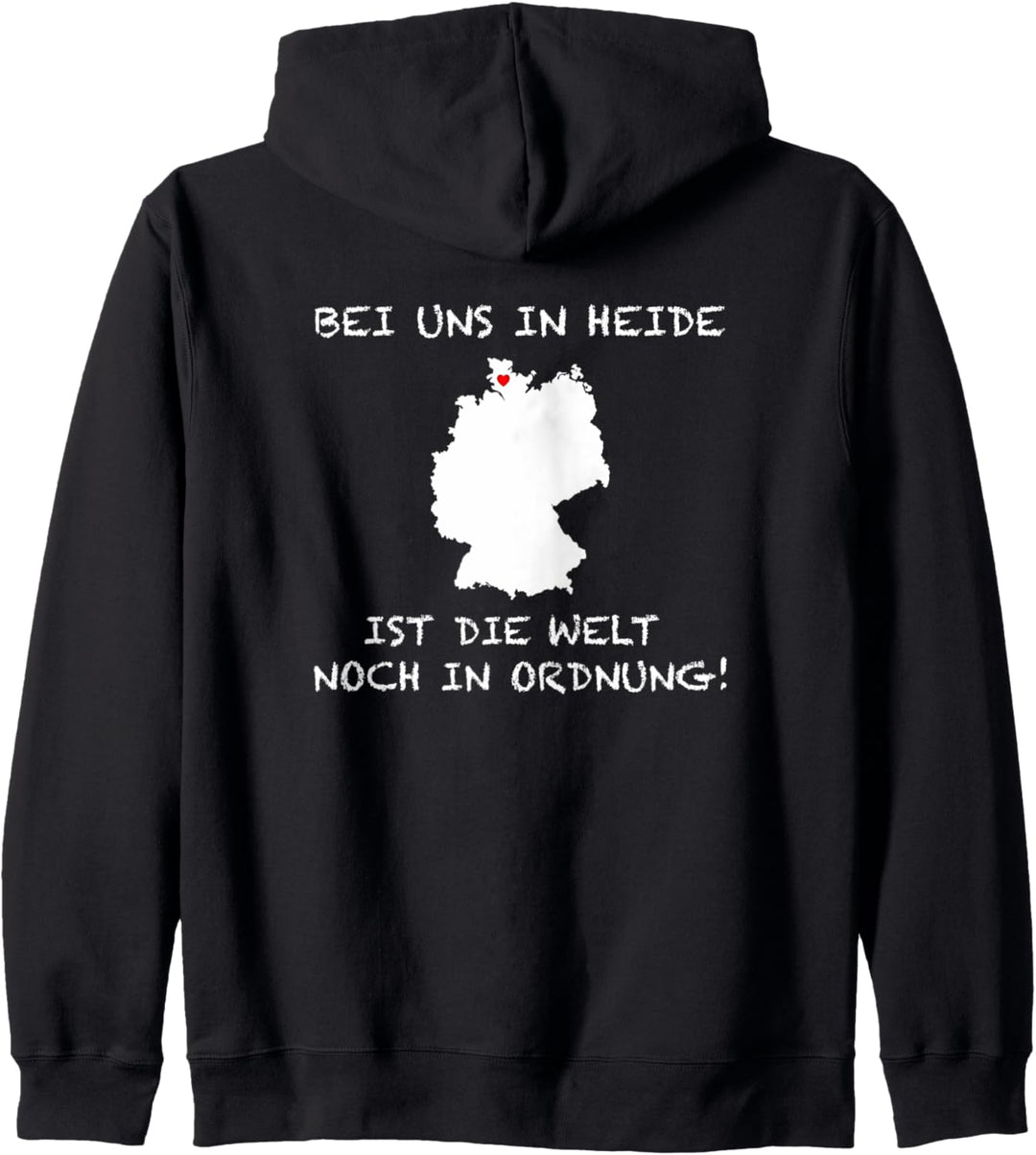Heide - Dithmarschen Schleswig-Holstein Nordsee - Stadt Kapuzenjacke