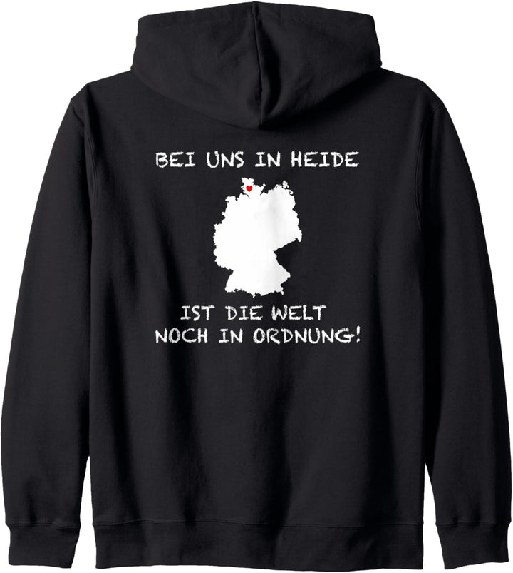 Heide - Dithmarschen Schleswig-Holstein Nordsee - Stadt Kapuzenjacke
