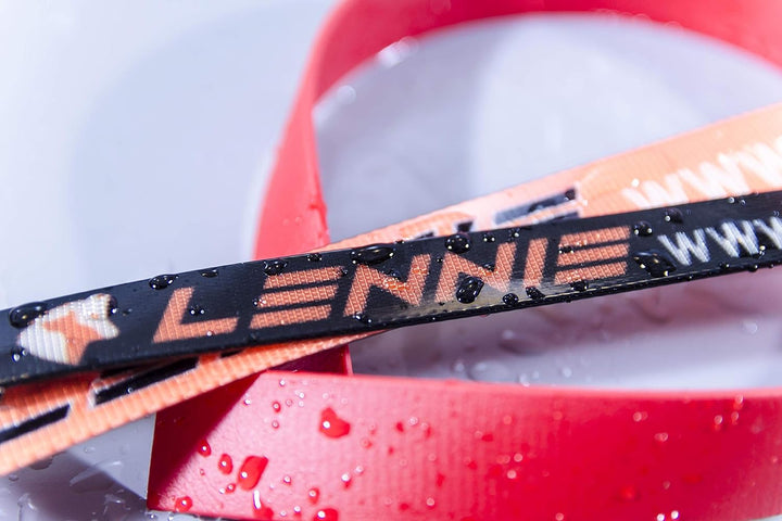 LENNIE 16mm breite Biothane Schleppleine für grosse Hunde von 25-35kg, ohne/mit Handschlaufe, 3m 5m