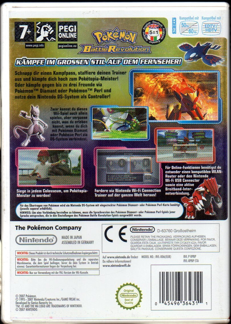 Pokemon Battle Revolution (Pegi)