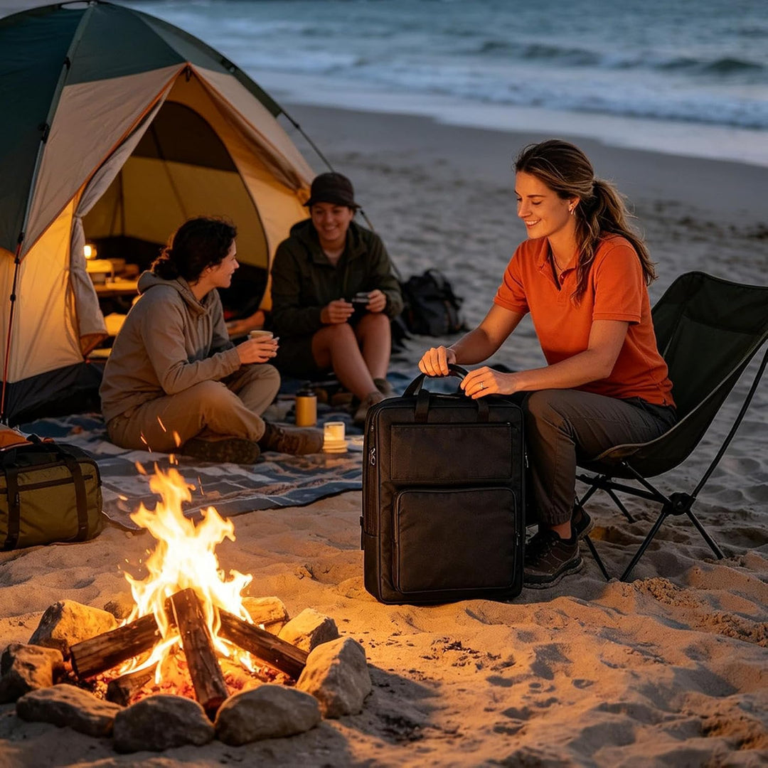Solarmodul-Aufbewahrung,Wasserdicht, Tragbar Und Schützend - Outdoor Camping Solarpanel-Tasche,Für C