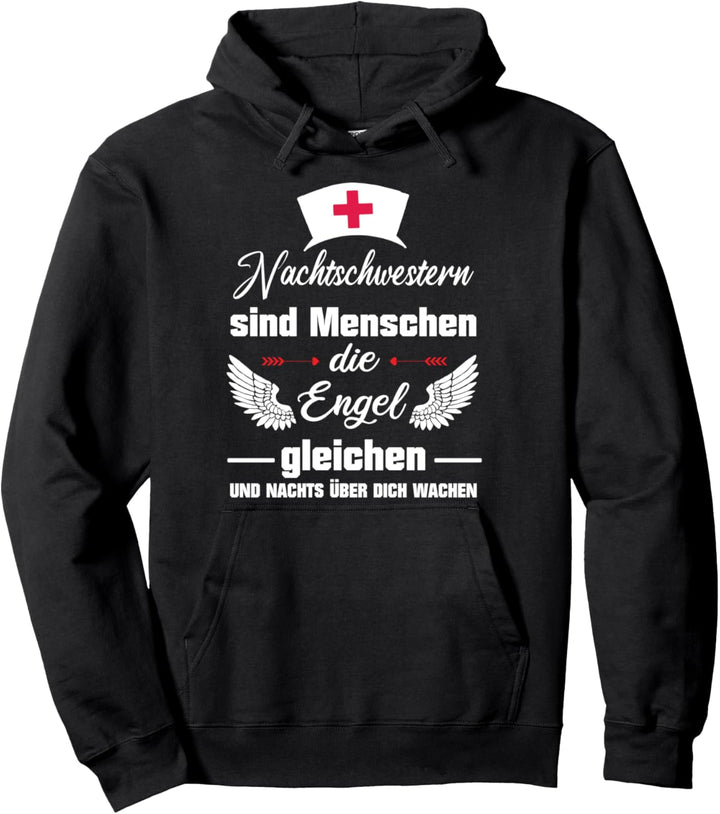 Nachtschwester Krankenschwester Krankenhaus Pullover Hoodie