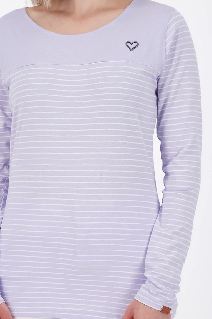 ALIFE and Kickin InesAK Z Longsleeve – Damen Longsleeve – Bequemes Langarmshirt für Frühling & Herbs