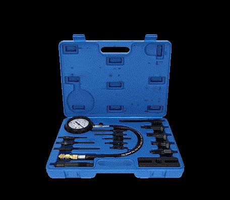 BRILLIANT TOOLS BT581000 Kompressionstester-Satz für Diesel Motoren, 18-tlg [Powered by KS TOOLS] 18