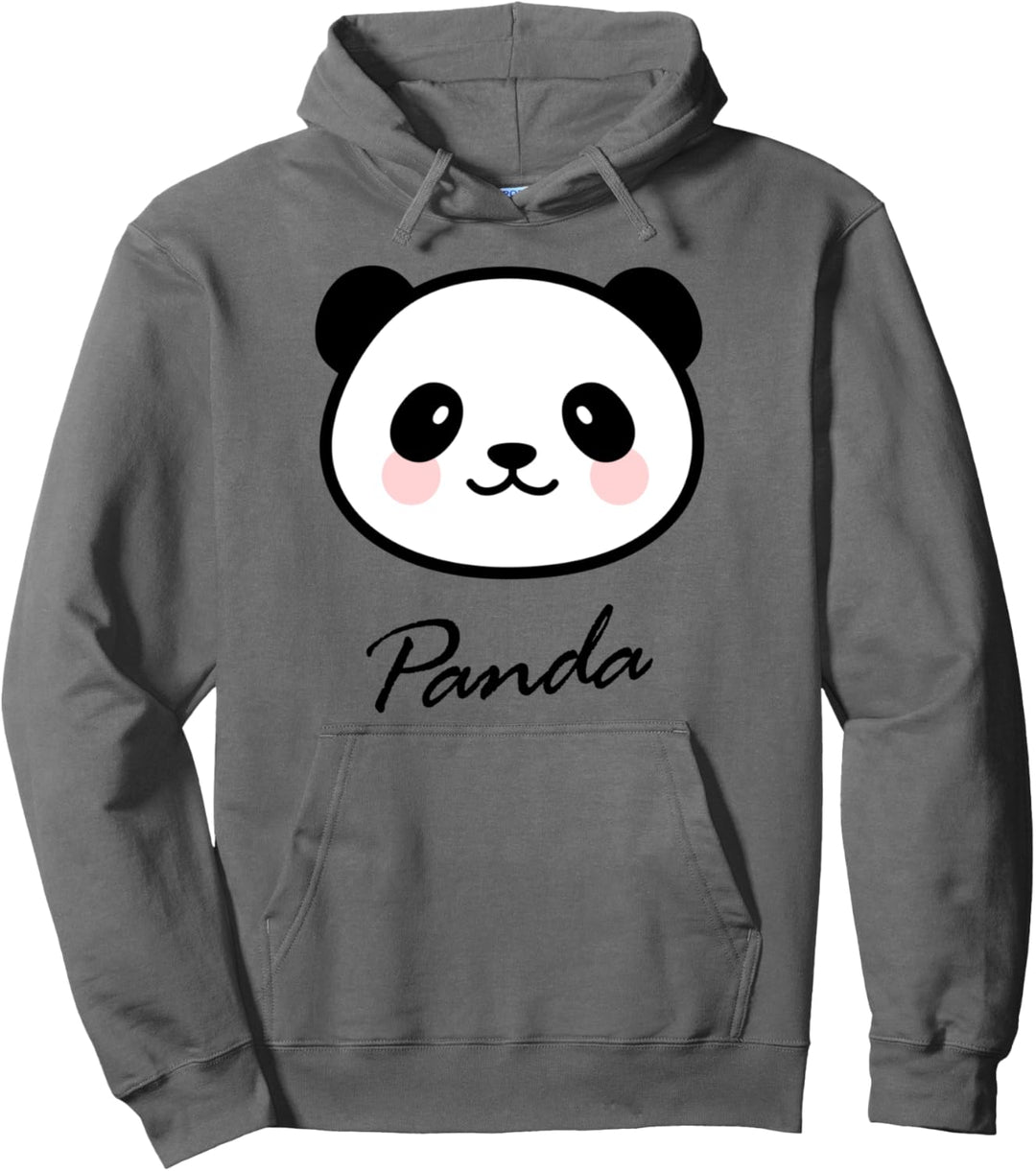 Cooles lustiges T-Shirt mit Panda-Motiv und coolen Designs. Pullover Hoodie