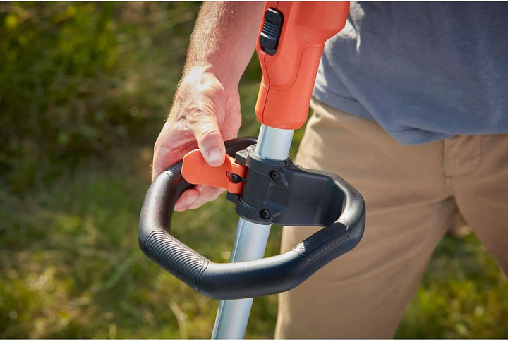 BLACK+DECKER Rasentrimmer Akku Freischneider - Rasenkantenschneider 36V, Schnittbreite 33 cm, kohleb