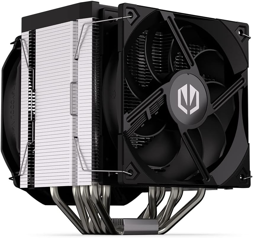 ENDORFY FORTIS 5 DUAL FAN SPC307 CPU cooling PC Fan Radiator 14/12 cm Black, Dual Fan