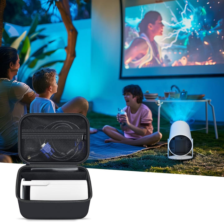 Mini Beamer Tasche Kompatibel mit LQWELL/für Magcubic/für YEEFON/für ELEPHAS/für Alwtniet Beamer 4k,