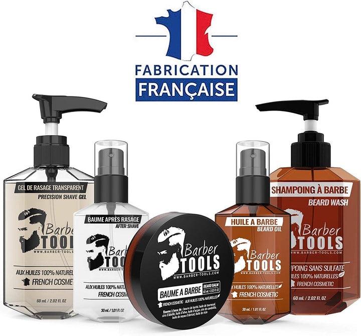 ✮ BARBER TOOLS ✮ Kit/Bartpflege set/Bart-set/Bart und Rasur | Kosmetik Made in