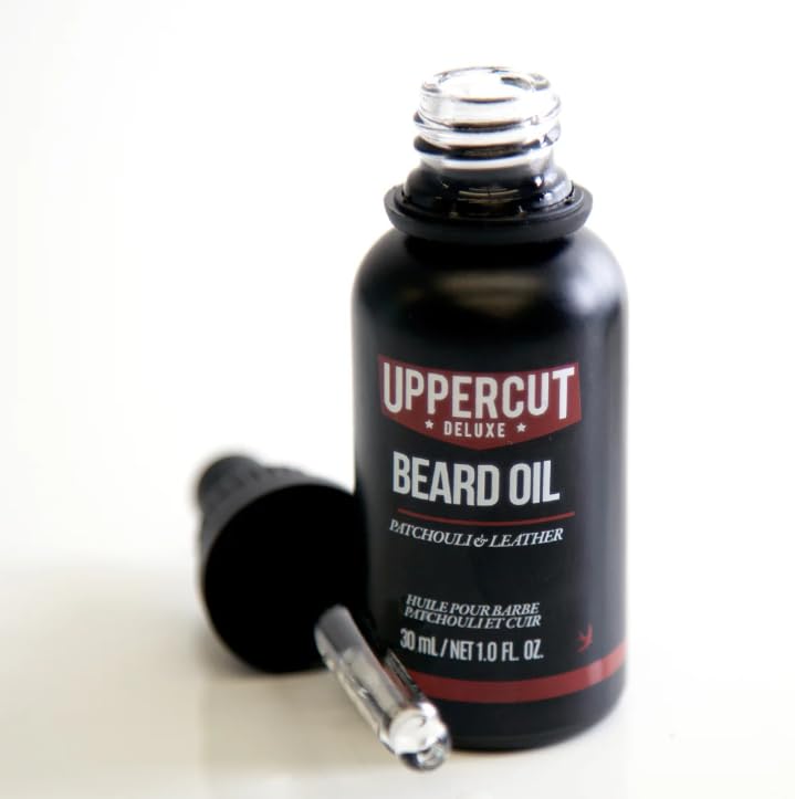 Uppercut Deluxe Beard Oil for Men, Pflegendes Bartöl mit Leichtem Halt für Herren, Macht den Bart We