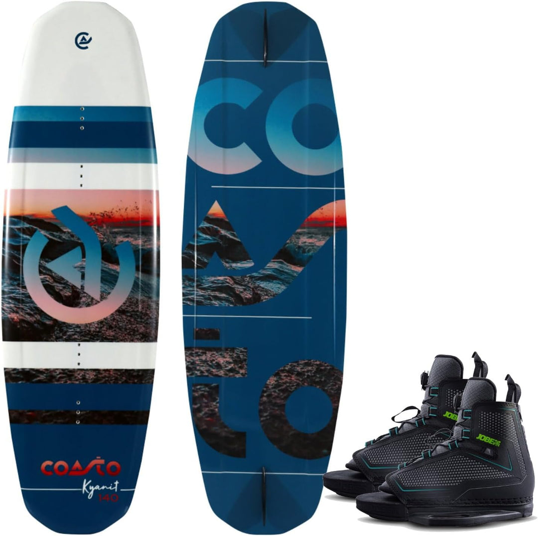 COASTO KYANIT 140 Wakeboard Flex mit Bindung 39-46