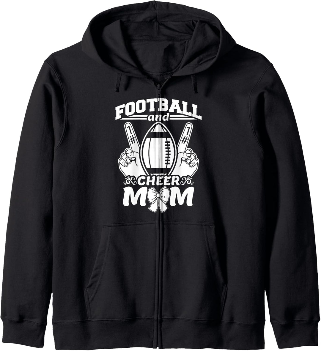 Fussball Mom Cheer Kapuzenjacke