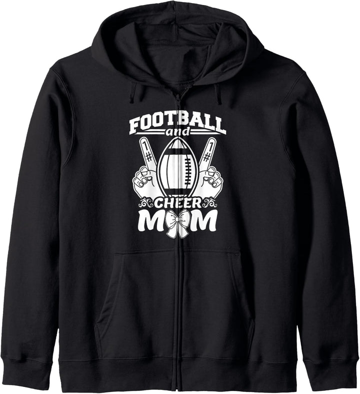 Fussball Mom Cheer Kapuzenjacke