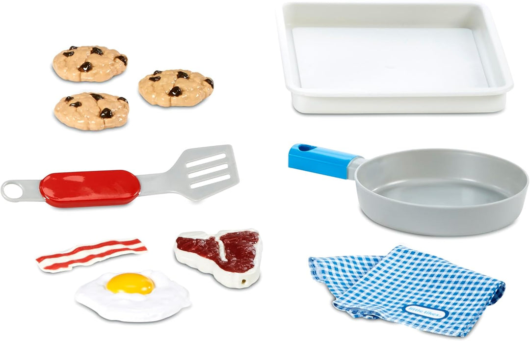 little tikes First Oven - Interaktiv & Realistisch - Mit Licht & Geräuschen - Schein-Spielgerät für