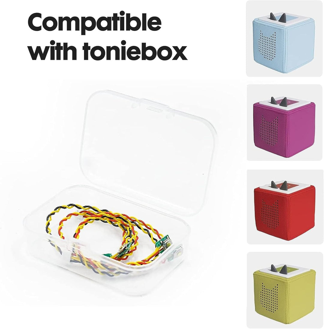 für Toniebox Ersatz Ohren and Ersatzkabel mit Schraubendreher, Kabelersatz,Ersatzteile für Tonies La