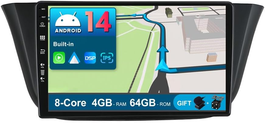 JOYX Android 12 IPS Autoradio Passt für Iveco Daily VI (2014-2021) - [4G+64G] - Eingebaut DSP/Carpla
