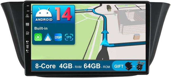JOYX Android 12 IPS Autoradio Passt für Iveco Daily VI (2014-2021) - [4G+64G] - Eingebaut DSP/Carpla