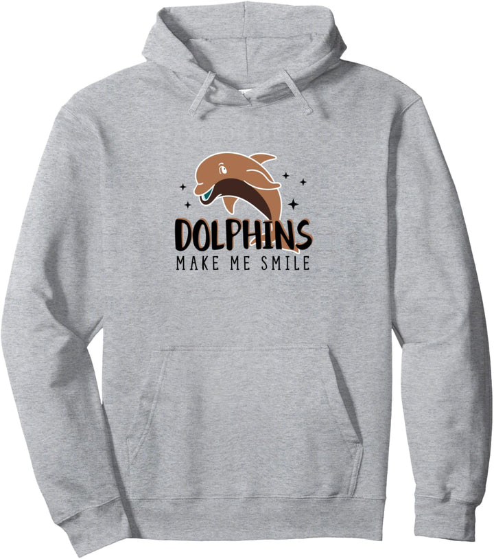 Meerestier Delfine Niedliches Wildtier Tier Pullover Hoodie