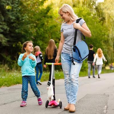 fridoli Kinderrucksack | Toniebox Tasche | blau | Akku Aufladen in der Tasche | bis zu 20 Toniefigur