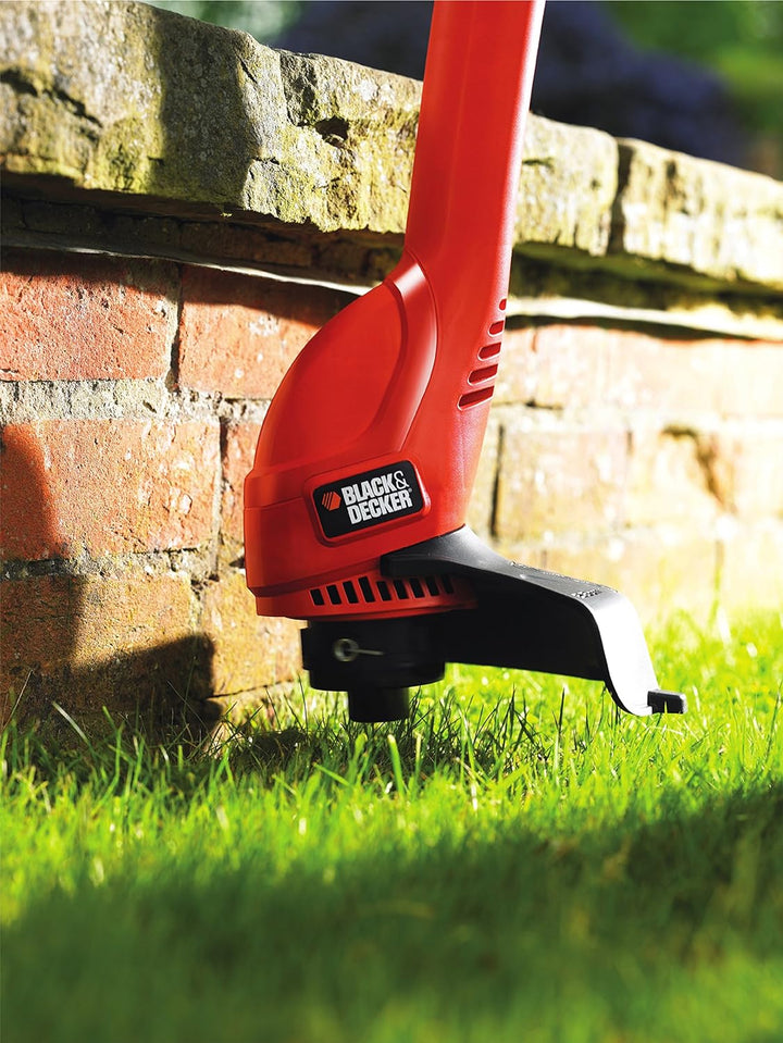 BLACK+DECKER Elektro-Trimmer Schnittbreite 23 cm, Einzelgriff 250 W, GL250-QS, Trimmer