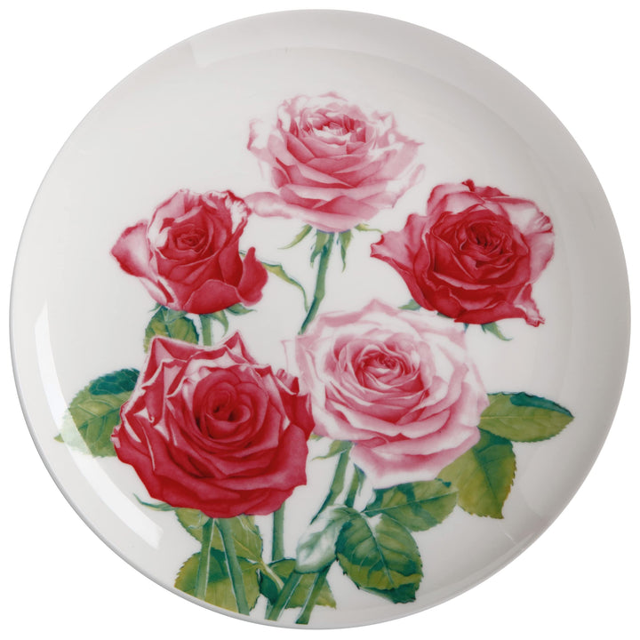 Maxwell & Williams JY0044 Teller rund Ø 20 cm – Serie Floriade – Bone China Porzellan Weiss glatt –