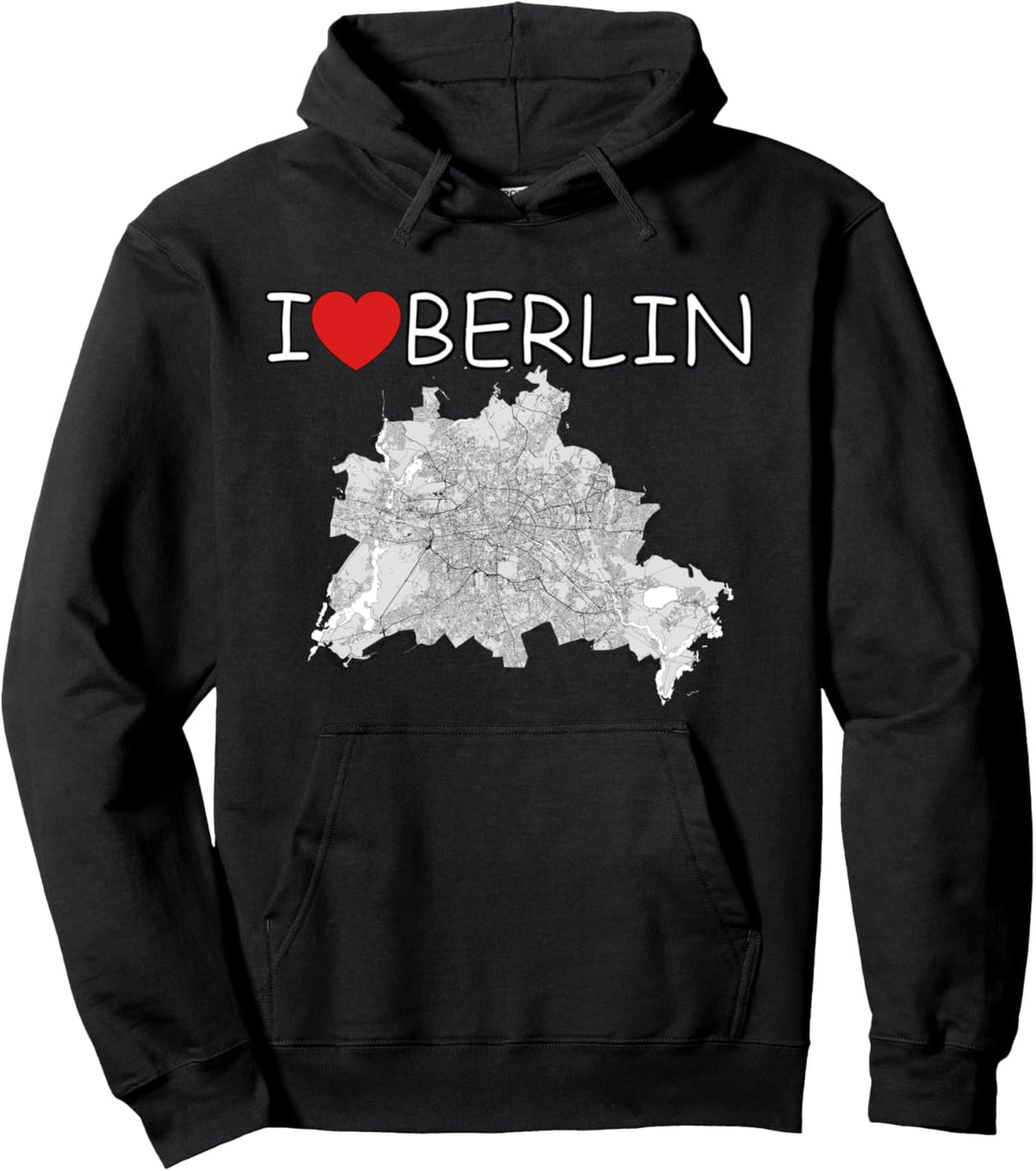 Ich liebe Berlin - I love Berlin Pullover Hoodie