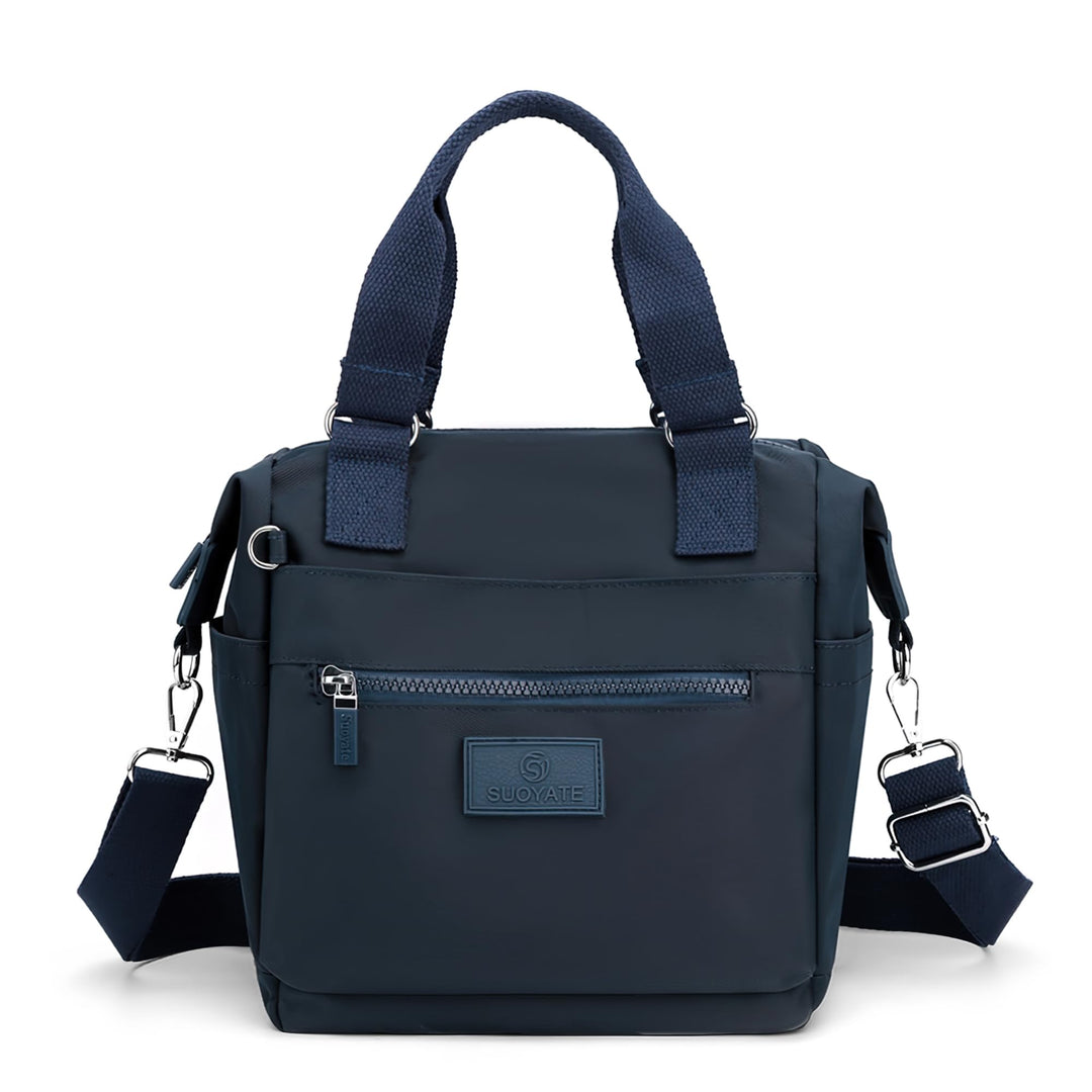 DIRRONA Beiläufig Damen Umhängetasche Multi Pocket Multi Fach Crossbody Bag Mittelgrosse Umhängetasc