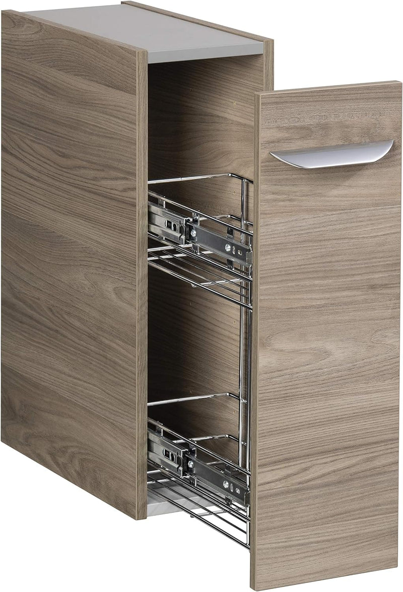 FACKELMANN Unterschrank Luxor mit Apothekerauszug/Badschrank mit Soft-Close/Masse (B x H x T): ca. 2