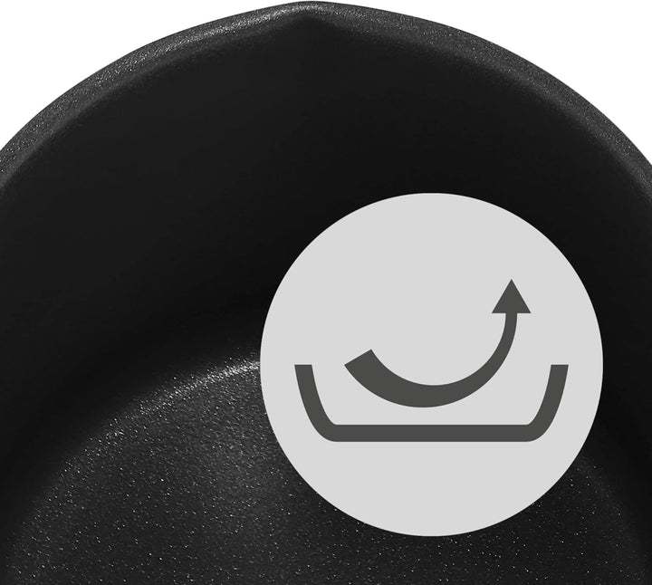 WMF Milchtopf Induktion 14 cm ohne Deckel, kleiner Topf 1,7l, Cromargan Edelstahl beschichtet, Kunst