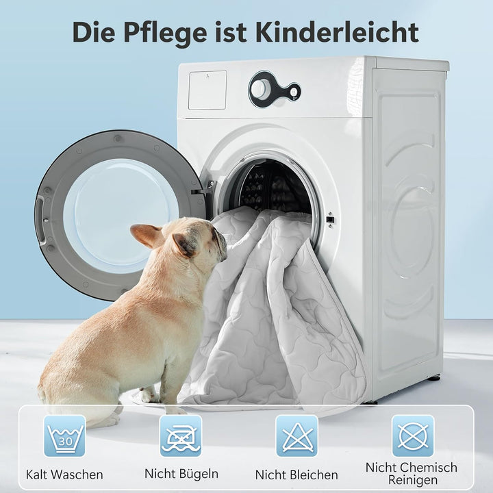 JOEJOY Kühlmatte für Hunde, Selbstkühlende Hundematte, Sommer Kühlkissen für Hunde, Langlebiger Trag