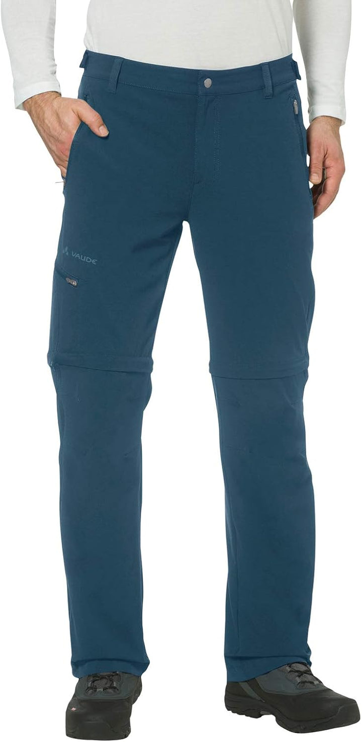 VAUDE Herren Hose Men's Farley Stretch T-zip Pants Ii Baltic Sea 48, Baltic Sea 48