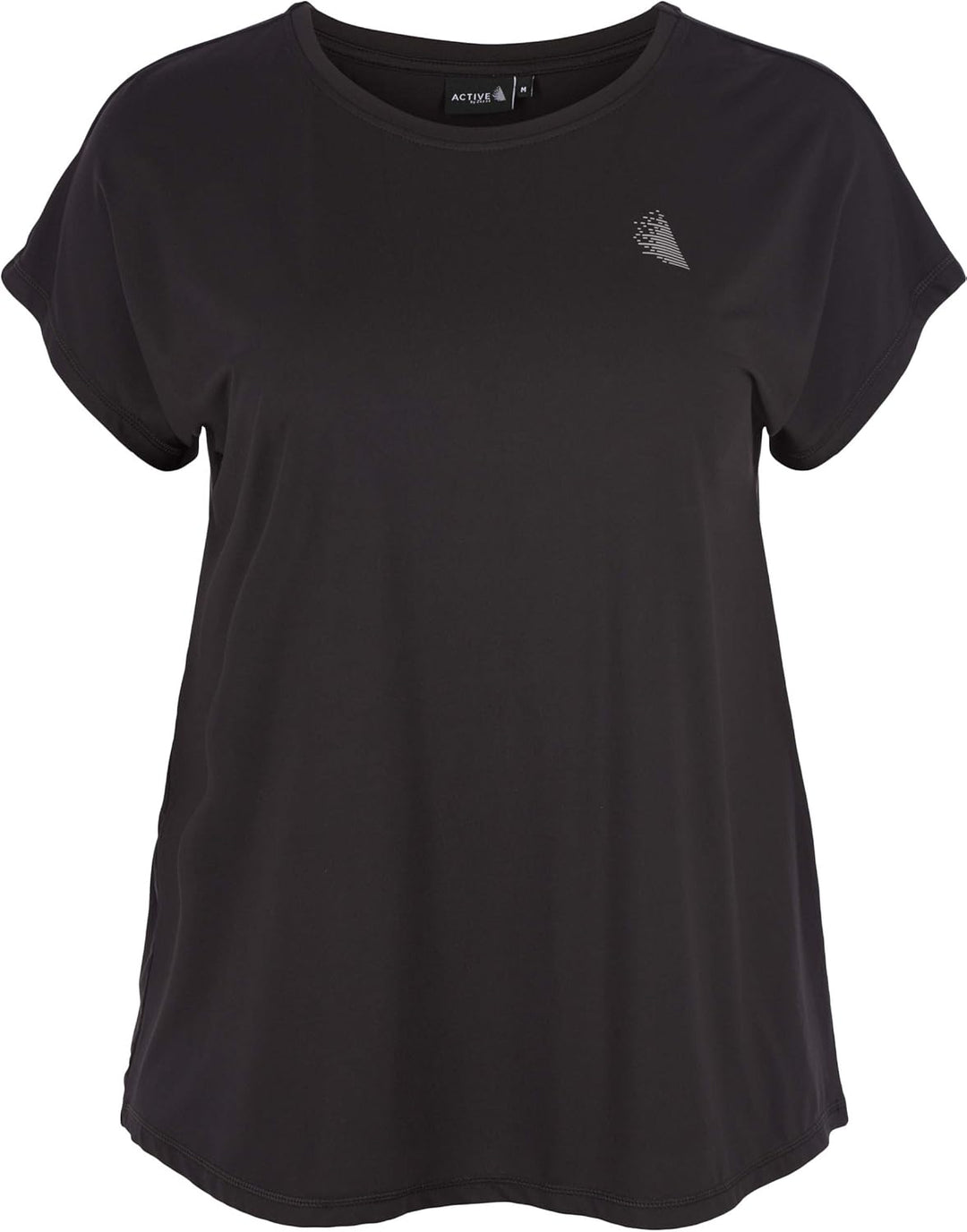 Zizzi Active by Damen Grosse Grössen Fitness T-Shirt Kurzarm Sportshirt Gr 42-60 - Plus Size Damen K