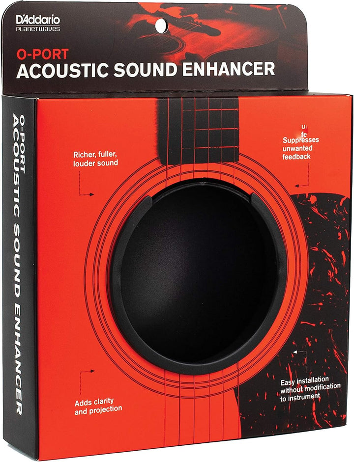 Planet Waves PW-OPBKL O-Port Soundoptimierer Large (von 9.843 cm - 10.16 cm) Schwarz Black Large, Bl