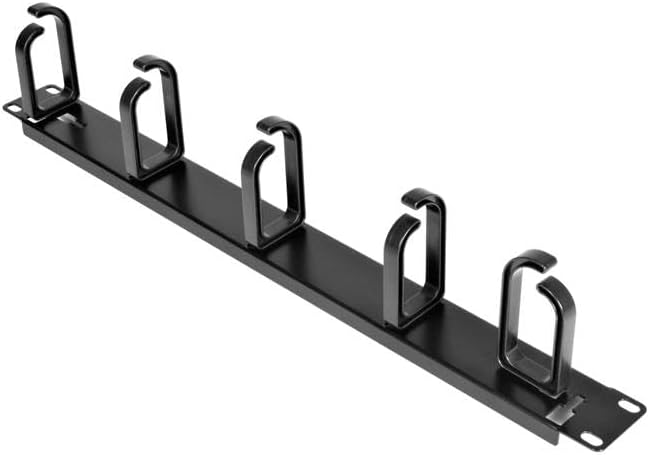 StarTech.com 1HE 19" Metall Kabelführung zur Rack-Montage 1U D-Ringhaken, 1U D-Ringhaken