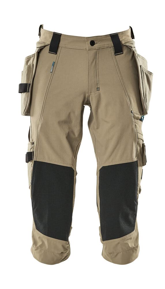 Mascot 17049-311 Piratenhose"Stretch" - Advanced, Khaki, 17049-311-55-C42 42 Khaki, 42 Khaki