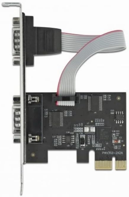 Delock PCI Express Karte zu 2 x Seriell RS-232