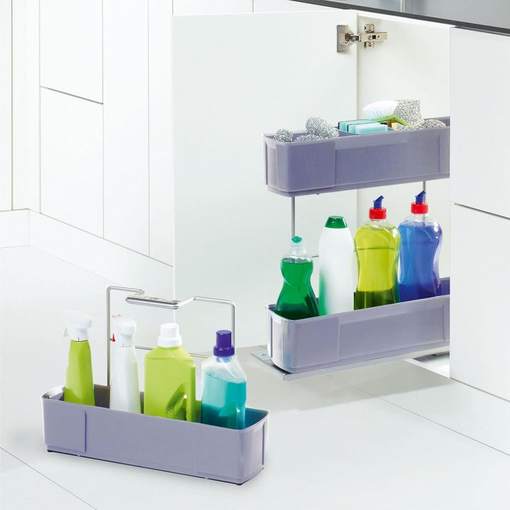 SOTECH CleaningAGENT Küchenauszug (BxTxH: 298 x 480 x 480 mm) Schrankauszug Putzmittelauszug Bodenmo