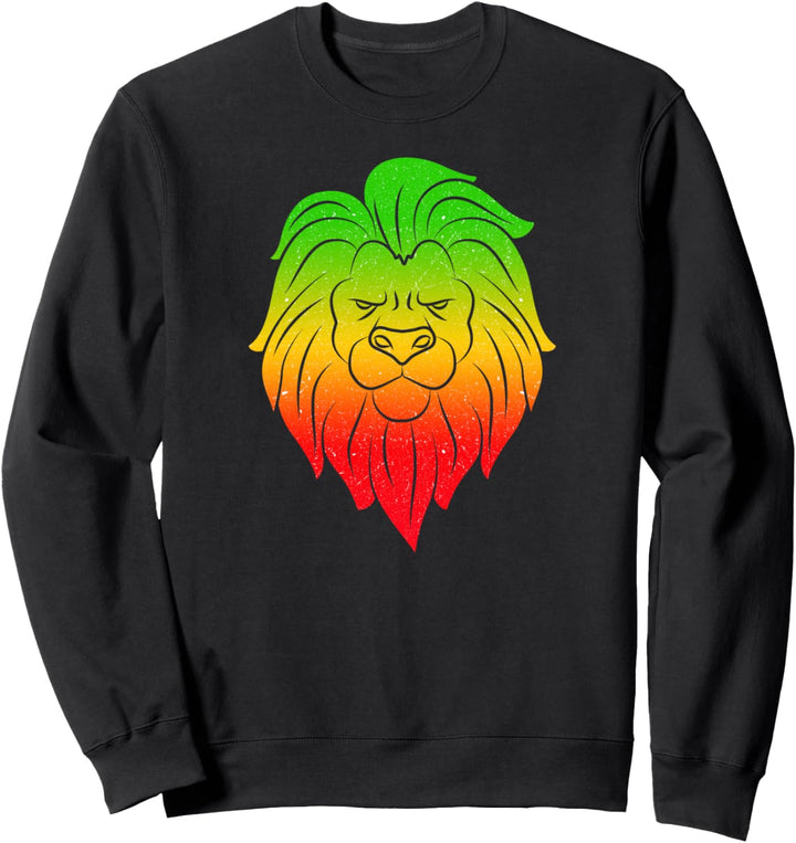 Rasta Lion Rastafari Reggae Sweatshirt