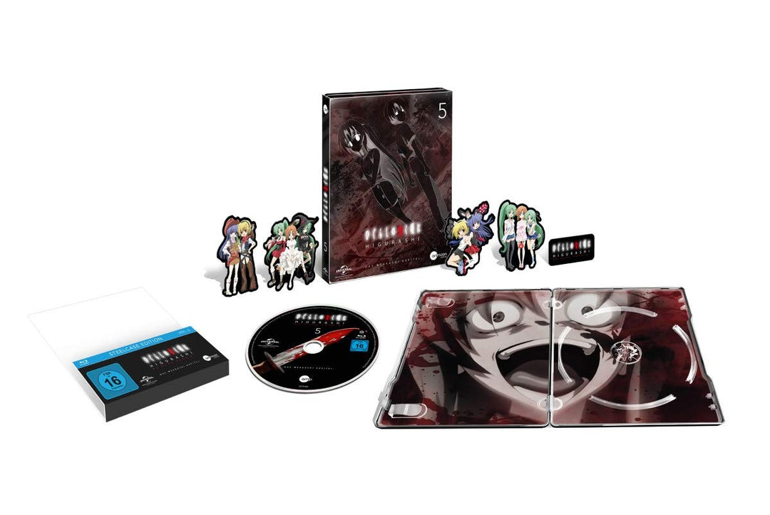 Higurashi Vol.5 (Steelcase Edition) [Blu-ray], Blu-ray