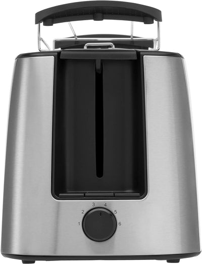 WMF Bueno Pro Toaster Langschlitz mit Brötchenaufsatz, 4 Scheiben, XXL Toast, Aufknusper-Funktion, 6