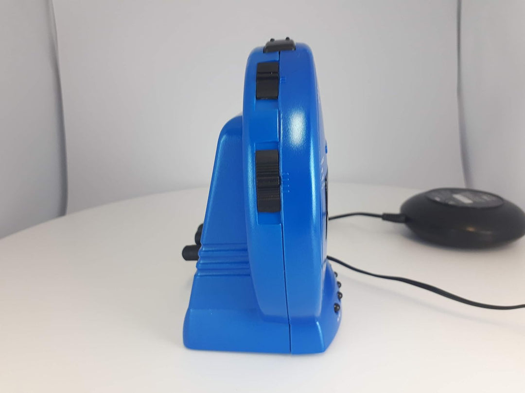 Geemarc Sonic Bomb - Wecker mit superstarkem Alarm, Vibrationskissen und Schlummerfunktion - Für Hör