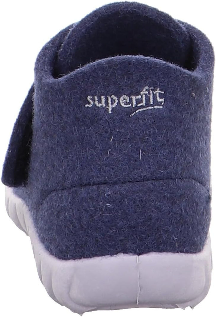 Superfit Jungen HappyHausschuh 21 EU Blau, 21 EU Blau