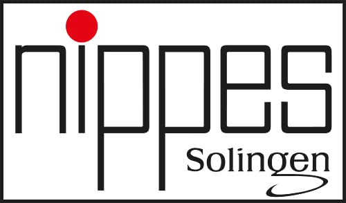nippes Solingen Maniküre Set Blau, 3-tlg., Rindsleder-Etui, Made in Germany