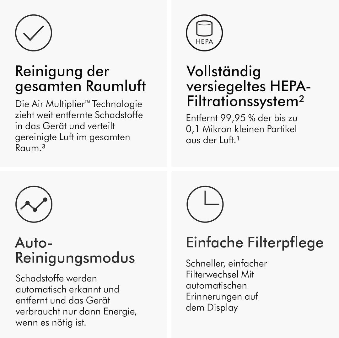 Dyson Purifier Cool Gen1 TP10 Luftreiniger und Ventilator – Leistungsstarke Luftreinigung, Kühlender