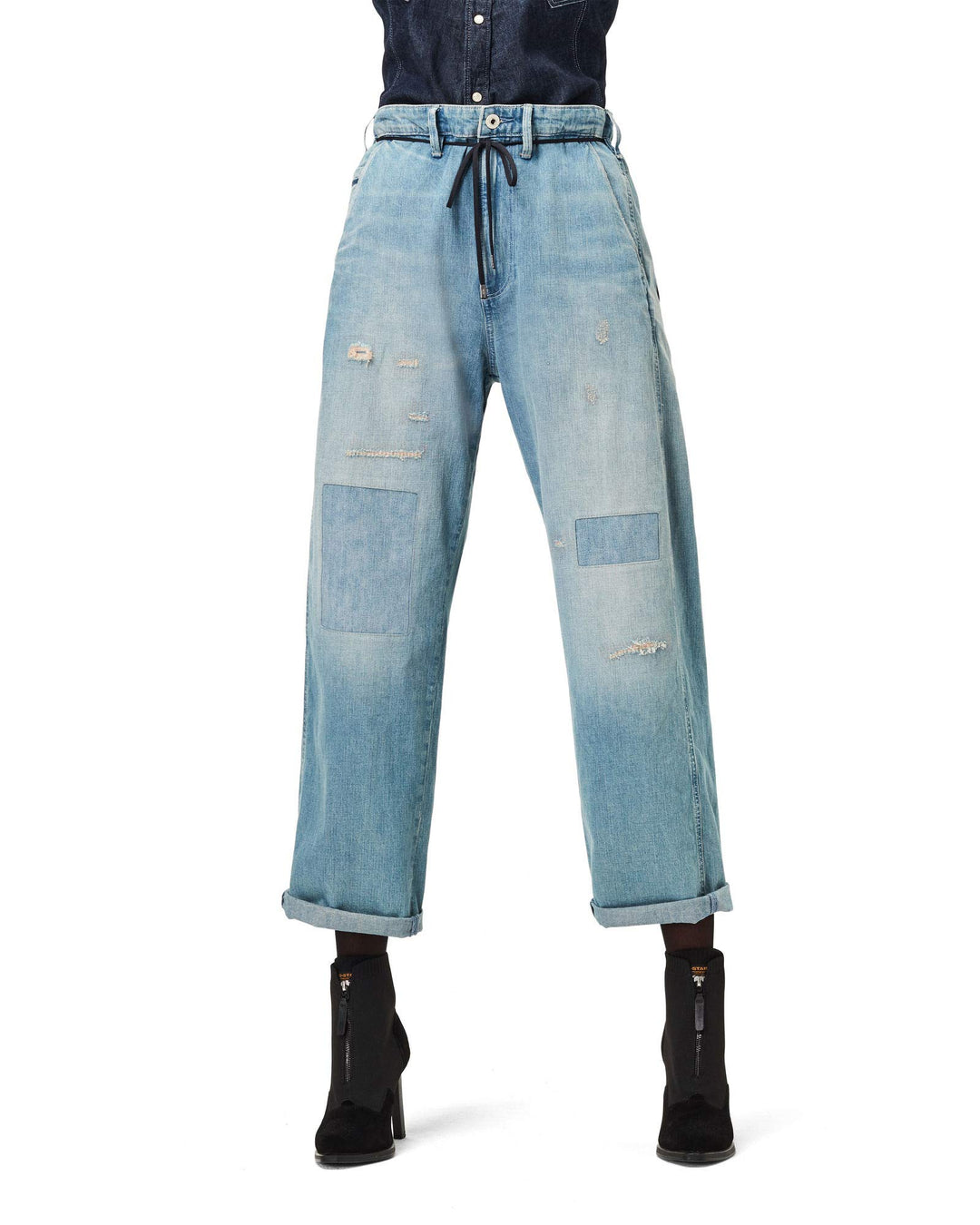 G-STAR RAW Damen Jeans Lintell High Waist WideG-STAR RAW Damen Jeans Lintell High Waist Wide 29W / 3