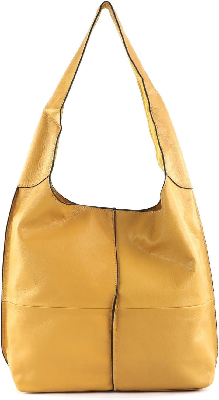 FREDsBRUDER Ginsberg Schultertasche Leder 45 cm